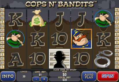 SKY888 Funny slot machine game Cops n’ Bandits