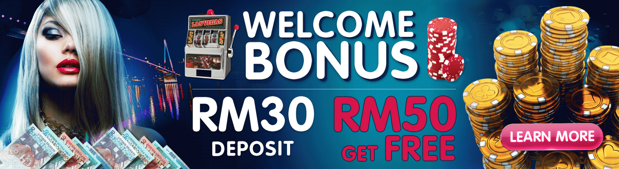 918Kiss(SCR888) Give Slot Game Welcome Bonus Monthly Deposit RM 30 Free RM 50