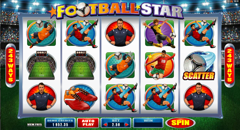 918Kiss(SCR888) Tips : Football Star Slot Game