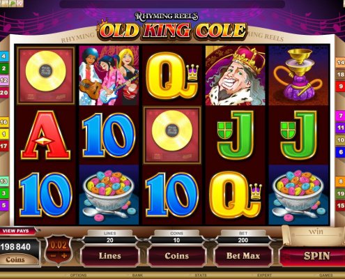 918Kiss(SCR888) Tips :Old King Cole Slot Game