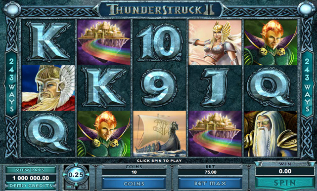 918Kiss(SCR888) Tips : Thunderstruck II Slot Game