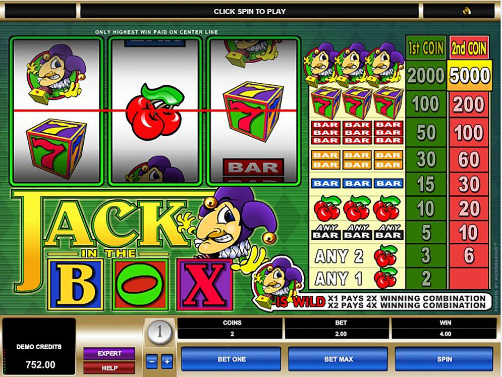 918Kiss(SCR888) Slot Game Jack in Box description