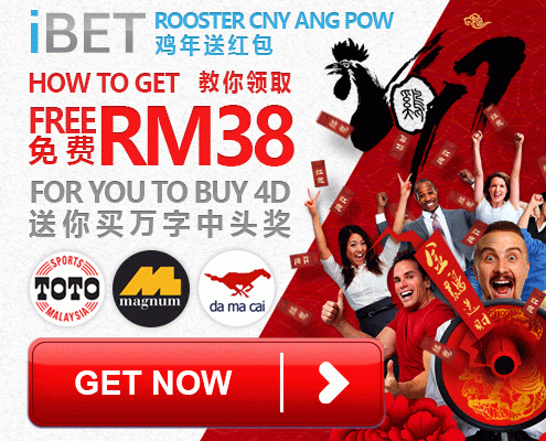 How to Get iBET Free RM38 AngPow at Rooster CNY