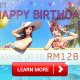 iBET Birthday Bonus RM 38, RM 88 & RM 128 by 918Kiss(SCR888)