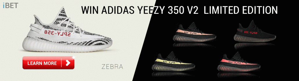 918Kiss(Scr888) Recommend：iBET Adidas YEEZY 350 V2 lucky draw
