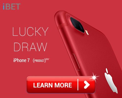 918Kiss(Scr888) Recommend iBET iPHONE 7 Red Lucky Draw