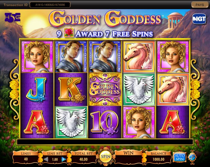 Free Download 918Kiss(SCR888) Golden Goddess slot game