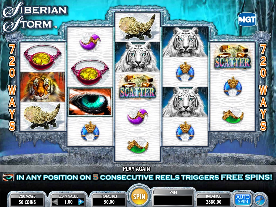 918Kiss(SCR888) Online Casino Download Siberian Storm Slot